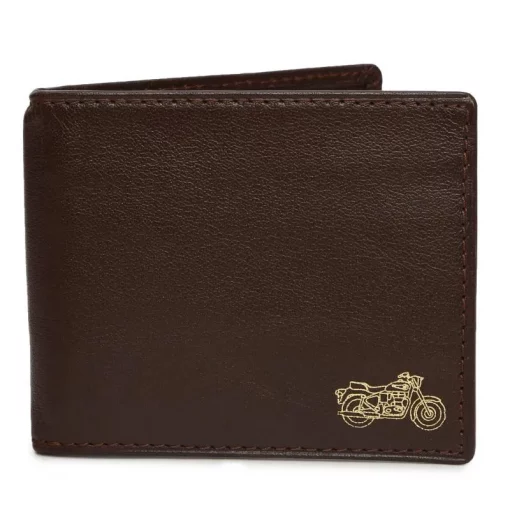 Royal Enfield Clip Brown Wallet