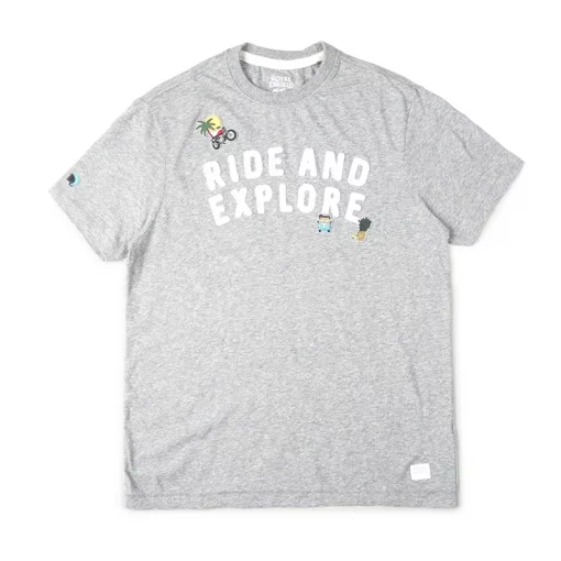 Royal Enfield Explorer Grey Melange T shirt4