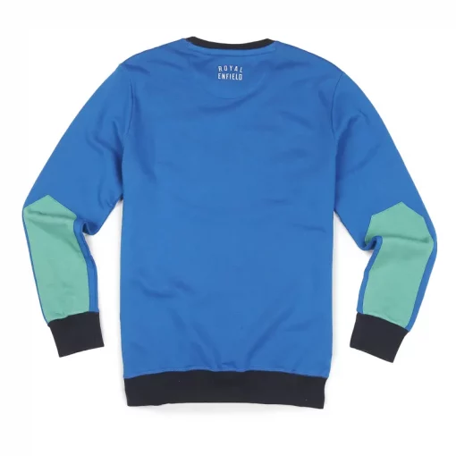 Royal Enfield Graffiti Sweatshirt blue 4