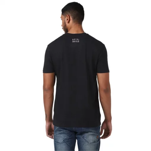 Royal Enfield Henely Black T shirt 2