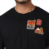 Royal Enfield Henely Black T shirt 5