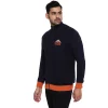 Royal Enfield Highneck FZ Sweater blue