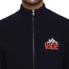 Royal Enfield Highneck FZ Sweater blue 3