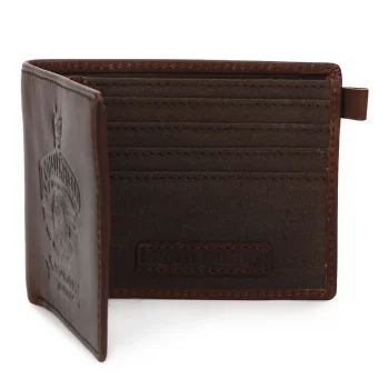 Royal Enfield MLG Embossed Brown Wallet 1