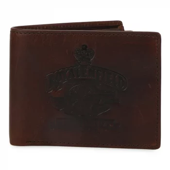 Royal Enfield MLG Embossed Brown Wallet