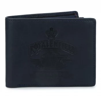 Royal Enfield MLG Embossed Navy Wallet