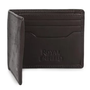Royal Enfield Map Brown Wallet 1