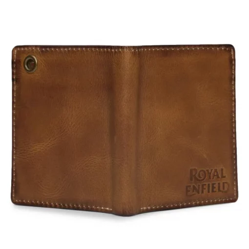 Royal Enfield Mini Tan Wallet 4