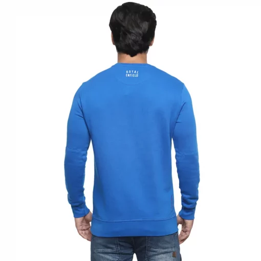 Royal Enfield Mustang Adventure Sweatshirt blue 2