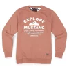 Royal Enfield Mustang Adventure Sweatshirt rust 3