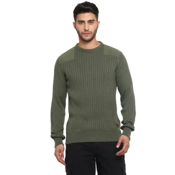 Royal Enfield Patch Green Sweater