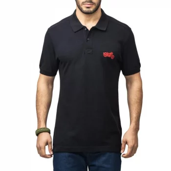 Royal Enfield Polo Essential Black T shirt