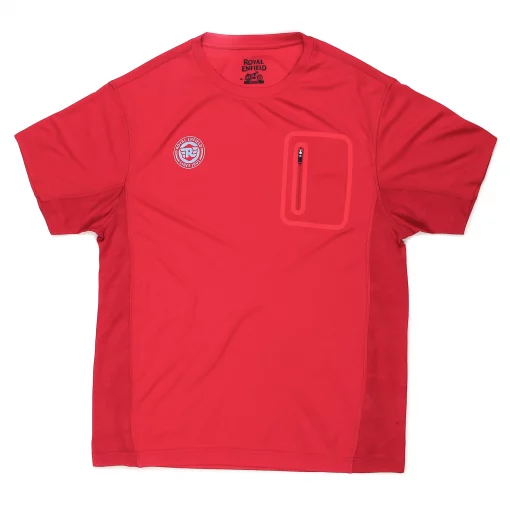 Royal Enfield Ride Seamless Red T shirt3