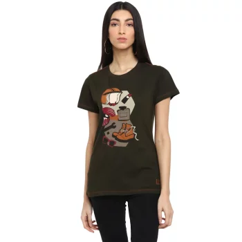 Royal Enfield Ride as you are Olive t shirt
