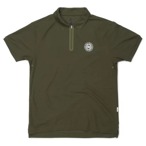 Royal Enfield Ride on Polo Olive T shirt3