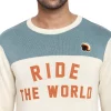 Royal Enfield Ride the World Sweater cream 2