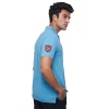 Royal Enfield Rider of the Storm Polo Teal T shirt2