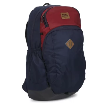 Royal Enfield Rideventure Navy Red Backpack 1