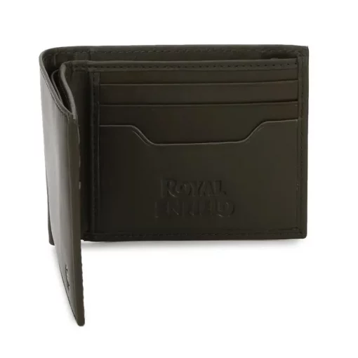 Royal Enfield Seal Plaque Logo Olive Wallet 1