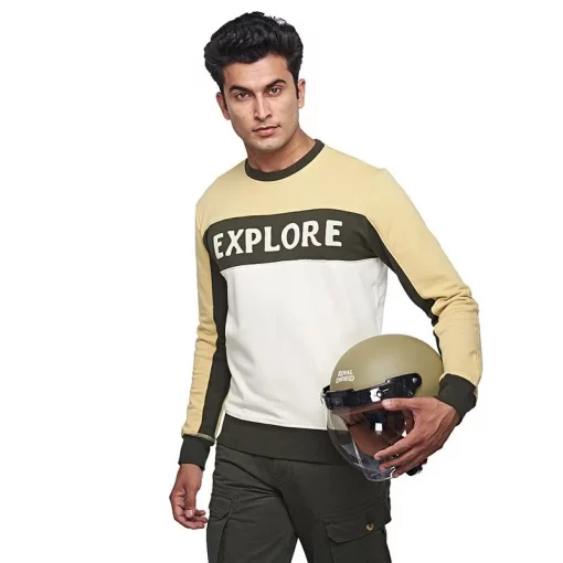 Royal Enfield Soul Explorer Khaki Sweatshirt