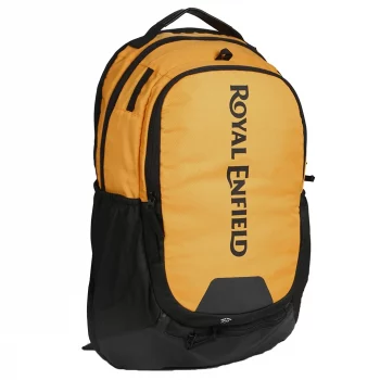 Royal Enfield Summer Classic 14 Ltrs Black Yellow Backpack 2