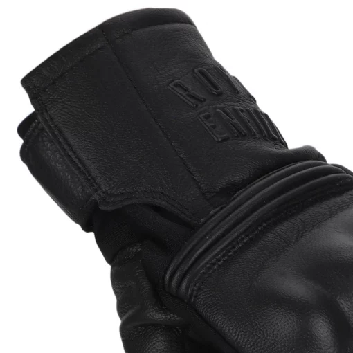 Royal Enfield X Alpinestars Greath Leather Black Riding Gloves 7