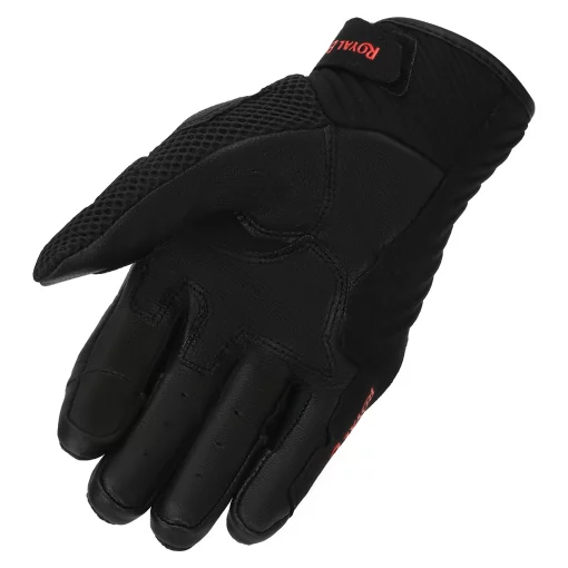 Royal Enfield X Alpinestars SMX 1 V2 Air Summer Black Riding Gloves 3
