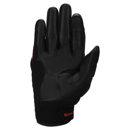 Royal Enfield X Alpinestars SMX 1 V2 Air Summer Black Riding Gloves 4