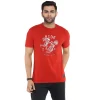 Royal Enfield X Levis Like No One is Watching Red T shirt