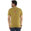 Royal Enfield X Levis Skitching Olive T shirt1