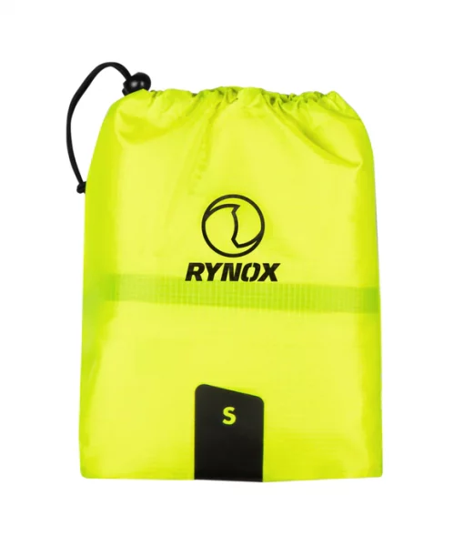 Rynox H2GO Pro Fluorescent Green Rain Jacket 9