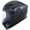 SMK Steller Stage Matt Black Grey MA262 Helmet