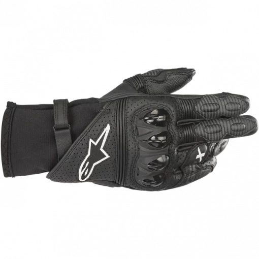 Alpinestars GPX V2 Black Riding Gloves