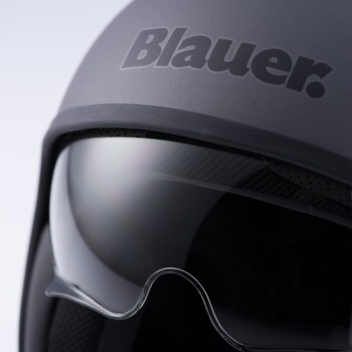 Blauer HT Pilot 1.1 Monochrome Titanium Helmet 3