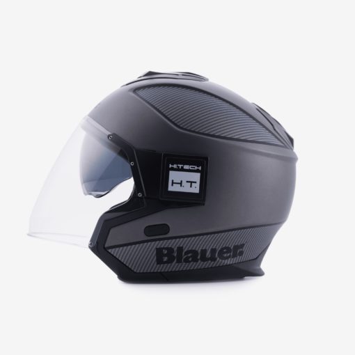 Blauer HT Solo BTR Titanium Carbon Matt Black Helmet 1 11zon