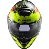 LS2 FF800 Storm Drop Black Yellow Red Helmet 4