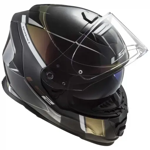 LS2 FF800 Storm Velvet Black Rainbow Helmet 2