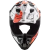 LS2 MX700 Subverter Astro Gloss Black White Orange Helmet 6