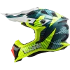 LS2 MX700 Subverter Astro Gloss Cobalt H V Yellow Helmet 3