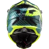 LS2 MX700 Subverter Astro Gloss Cobalt H V Yellow Helmet 5