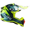 LS2 MX700 Subverter Astro Gloss Cobalt H V Yellow Helmet 6