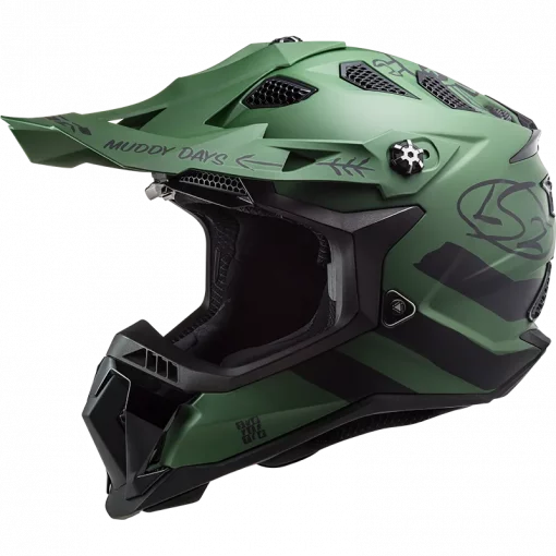 LS2 MX700 Subverter Evo Cargo Matt Military Green Helmet