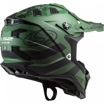 LS2 MX700 Subverter Evo Cargo Matt Military Green Helmet 6