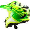 LS2 MX700 Subverter Evo Gammax Gloss H V Yellow Green Helmet 3
