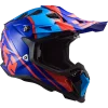 LS2 MX700 Subverter Evo Gammax Gloss Red Blue Helmet 8
