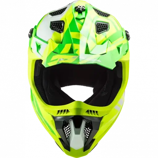 LS2 MX700 Subverter Evo Gammax Matt H V Yellow Green Helmet 9