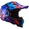 LS2 MX700 Subverter Evo Gammax Matt Red Blue Helmet 4