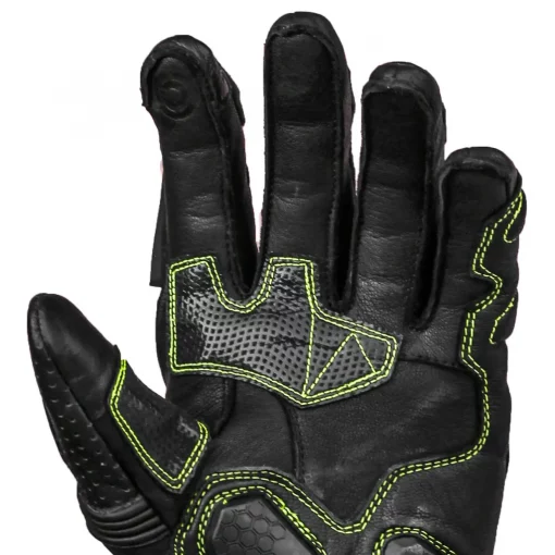 Raida AeroPrix Hi Viz Motorcycle Riding Gloves 2