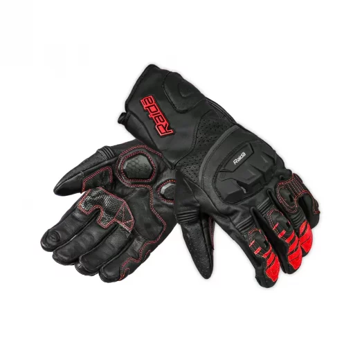 Raida AeroPrix Red Motorcycle Riding Gloves