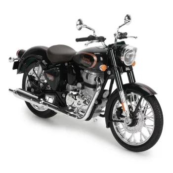 Royal Enfield Classic 350 Halcyon Forest Green Scale Model